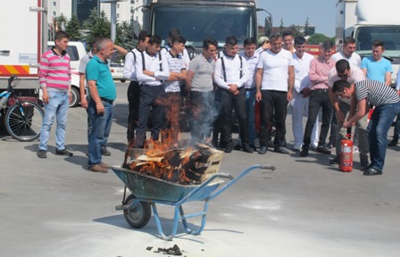 Özdilek Afyonkarahisar’da Yangın Eğitimi Ve Tatbikatı Yapıldı