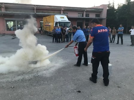 PTT personeline ‘Afet Bilinci’ eğitimi verildi