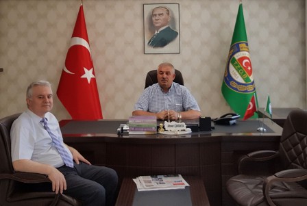 Rektör Adayı Yıldırım ziyaretlere devam ediyor