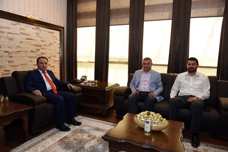 Rektör Karakaş’a Hayırlı olsun ziyaretleri