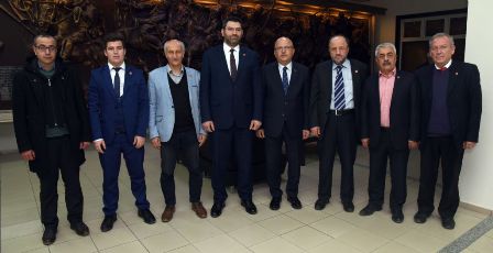 Saadet Partisi Başkan Çoban’ı ziyaret etti