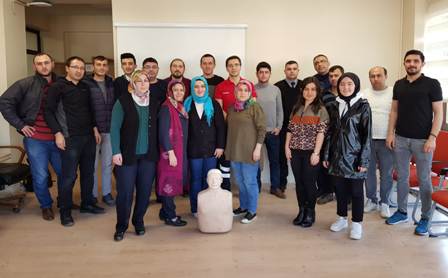 Sağlık Müdürlüğü Personeline İlk Yardım Eğitimi