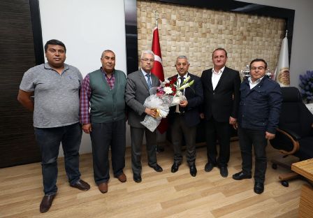 Sağlık Müdürlüğü Ve Karayollarından Ziyaret