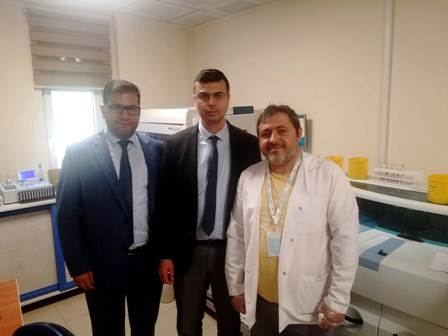 Sağlık Müdürü Korkmaz ve ekibi ilçelerde