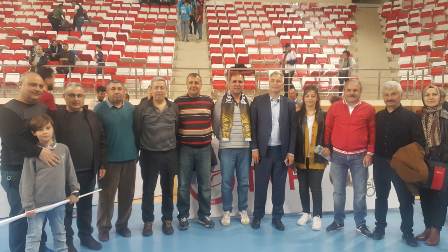Şampiyona destek olmaya Eskişehir’e çıkartma yaptılar
