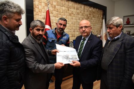 Sanayi Esnafı Başkan’a Minnettar