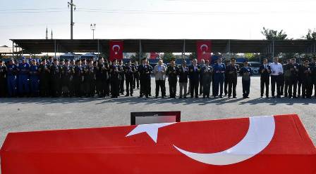 Şehidimizi memleketine uğurladık