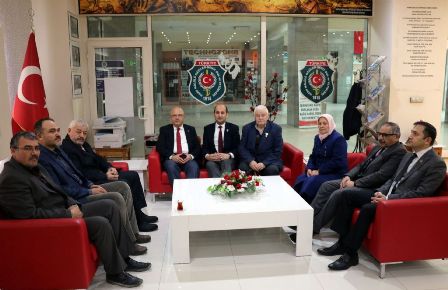 Şehit Aileleri Ve Gazilerden Başkan Çoban'a Büyük Vefa