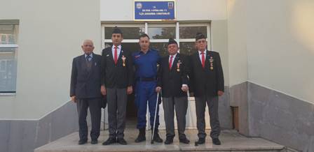 Şehit Aileleri ve Gaziler’den anlamlı ziyaret