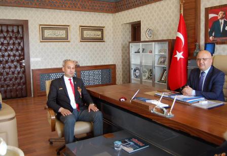 Şehit Ailesi ve gazilerden Çoban’a ‘Hayırlı olsun’ ziyareti