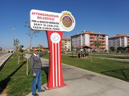 Şehit Yasin Çubuk'un adı parka verildi