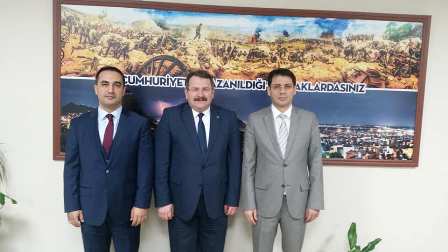 SGK İl Müdürü Fidan’a iadei ziyaret