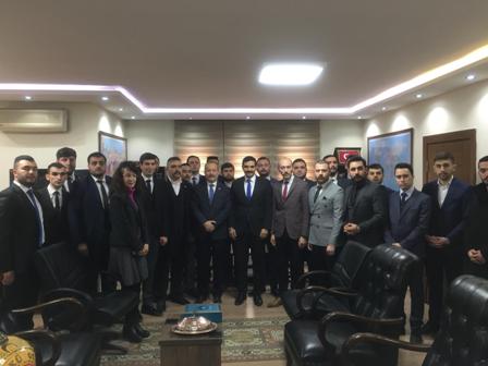 Taytak’dan Genel Başkan Ateş’e hayırlı olsun ziyareti