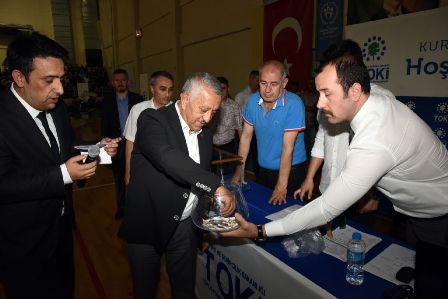 TOKİ Kuraları Çekildi