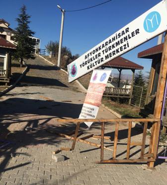 Türkmenler Kültür merkezine Çirkin saldırı