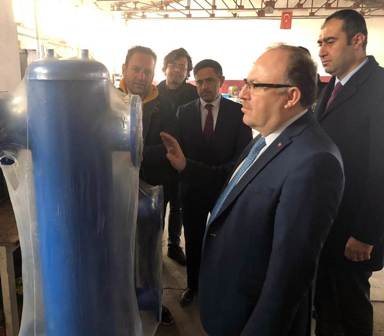 Vali Tutulmaz İstihdam yaratan Fabrikaları ziyaret etti