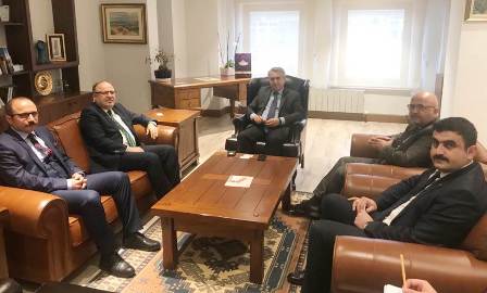 Vali Tutulmaz UNESCO heyetini ziyaret etti
