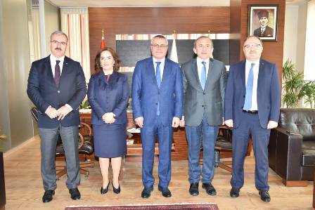 Vali Tutulmaz’dan Vali Deniz’e ziyaret