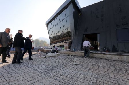 Veysel Eroğlu Parkında Çalışmalar Son Sürat