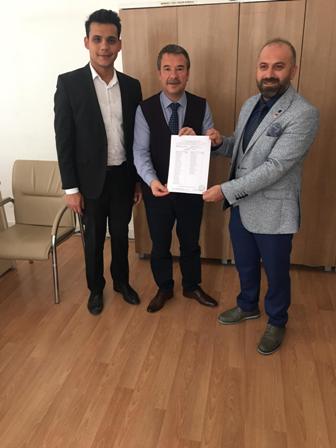 Yeniden Refah Partisi İl Başkanı mazbatasını aldı
