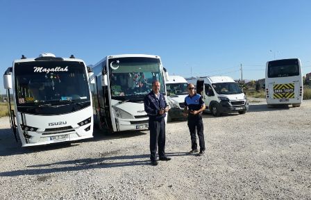 Zabıta Okul Servislerini Denetledi