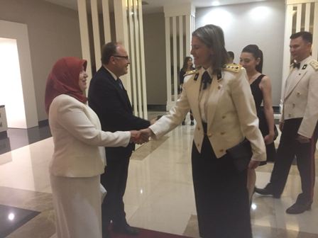 Zafer Bayramı Resepsiyonu düzenlendi