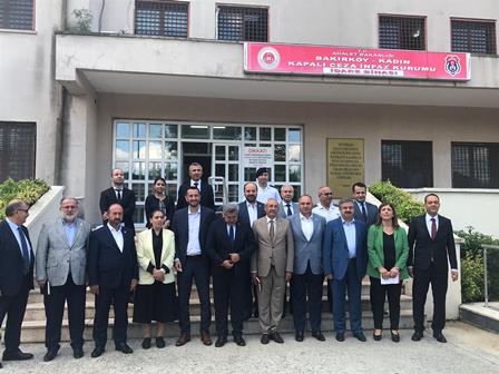 “Yurdunuseven, Bakırköy Ceza İnfaz Kurumunu ziyaret etti.”