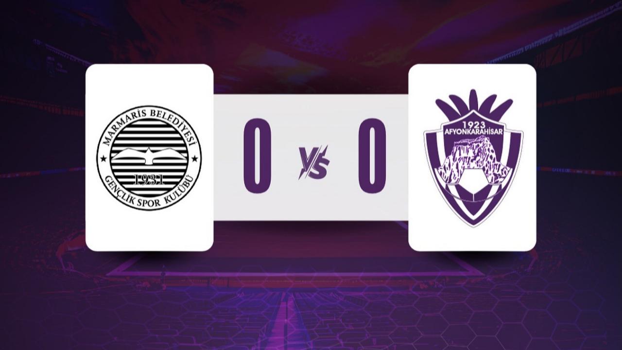 1923 Afyonkarahisarspor Sezona Beraberlikle Başladı
