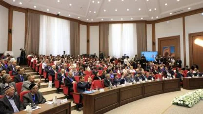 AFSÜ Rektörü Aslan'dan Taşkent'te Türk Dünyası Vurgusu