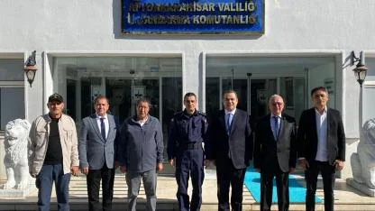 Afyon Gazeteciler Cemiyeti’nden İl Jandarma Komutanı’na Ziyaret