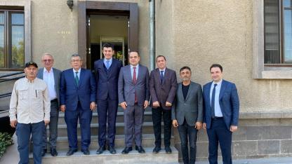 Afyon Gazeteciler Cemiyeti’nden Vali Yardımcısı Ayrancı’ya Ziyaret