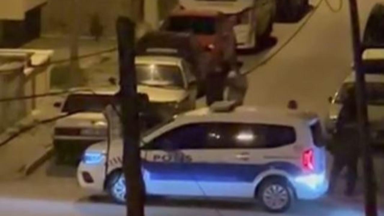 Afyon Yunus Emre Mahallesinde Kılıç İle Ev Bastı!