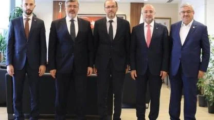 Afyonkarahisar AK Parti Heyetinden Bakan Yardımcısı Okumuş’a Ziyaret