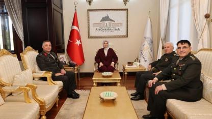 Afyonkarahisar Valisi Yiğitbaşı’ndan Protokol Kabulü