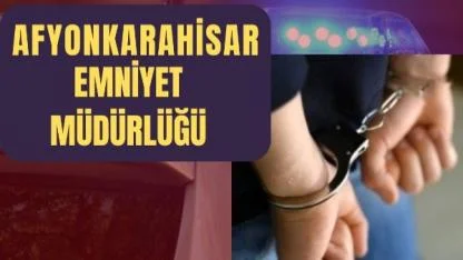 Afyonkarahisar’da Cezaevi Firarisi Yakalandı