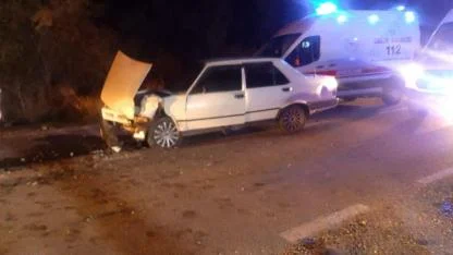 Afyonkarahisar’da Çocukların Bulunduğu Araçlar Çarpıştı!