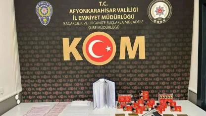 Afyonkarahisar’da Tefecilik Operasyonu: 90 Senet, 1450 Fişek, 3 Gözaltı!