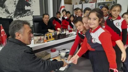 Afyonkarahisar’daki Minik Öğrencilerden Gazze’ye Anlamlı Destek