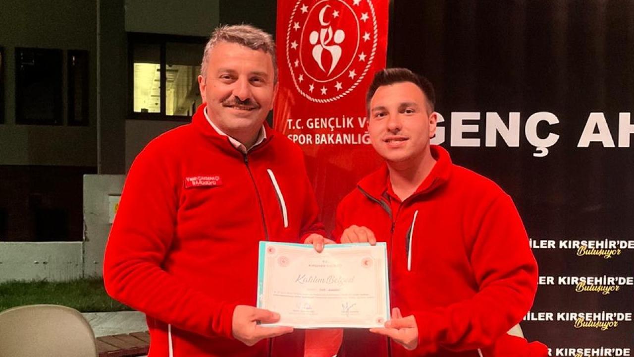 Afyonkarahisarlı Genç Ahilik Haftası’nda İlimizi Temsil Etti
