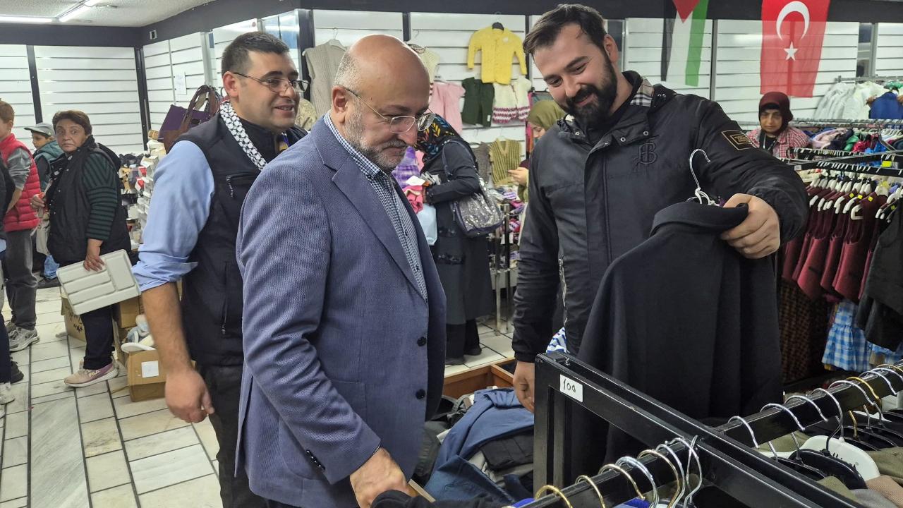 AK Parti Afyon Teşkilatından Gazze İçin Dayanışma Kermesine Tam Destek