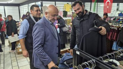 AK Parti Afyon Teşkilatından Gazze İçin Dayanışma Kermesine Tam Destek