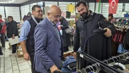 AK Parti Afyon Teşkilatından Gazze İçin Dayanışma Kermesine Tam Destek