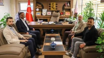 AK Parti Afyonkarahisar Heyeti, Müdür Aslan’ı Ziyaret Etti