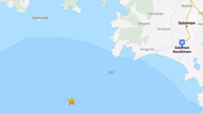 Akdeniz'de Korkutan Deprem! Muğla Açıklarında 4,5 Büyüklüğünde Sarsıntı
