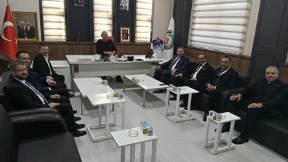 Anahtar Parti Heyetinden Başkan Mühsürler’e Ziyaret