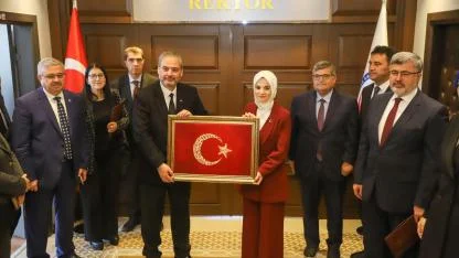 Bakan Göktaş’tan AFSÜ Rektörü Arslan’a Ziyaret
