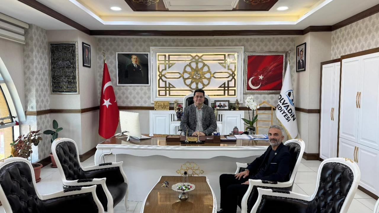 Başkan Aynacı’ya Natro Mühendislik Sahibi Celayir’den Ziyaret