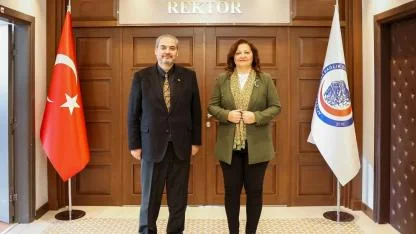 Başkan Köksal'dan AFSÜ Rektörü Aslan’a Ziyaret