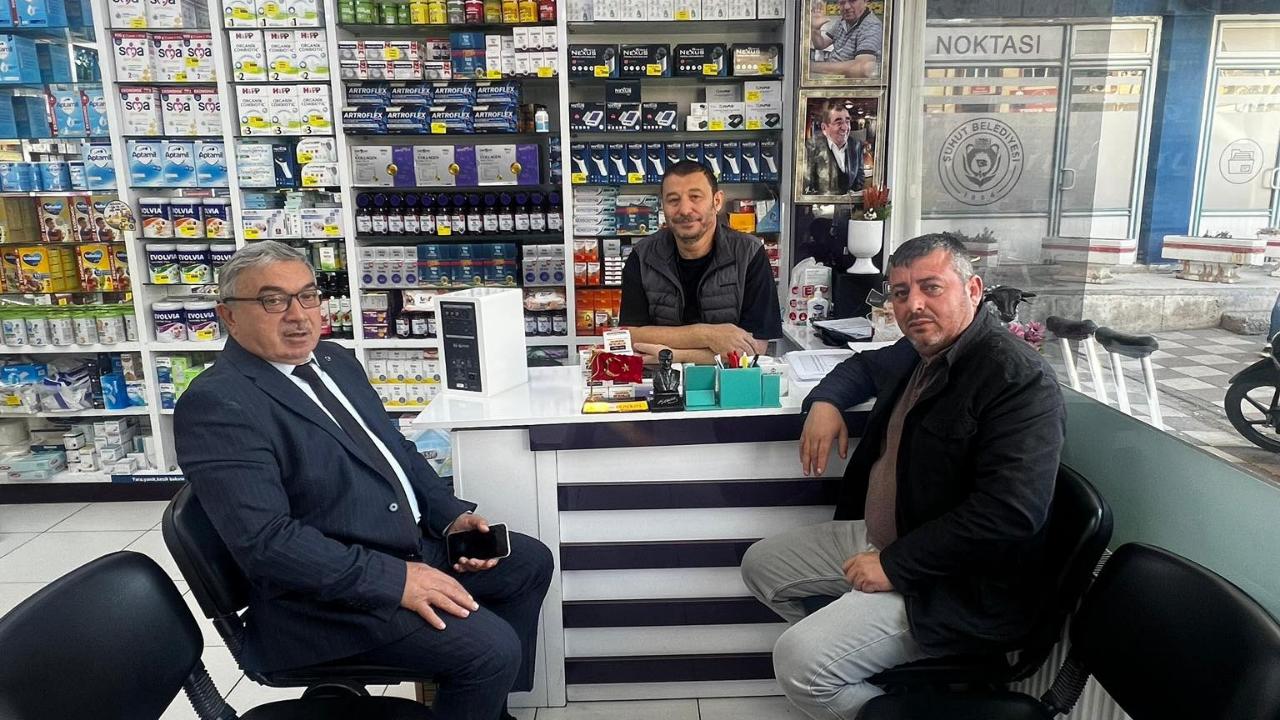 Başkan Özaşkın’dan Şuhut Gönüllüleri Derneği’ne Ziyaret