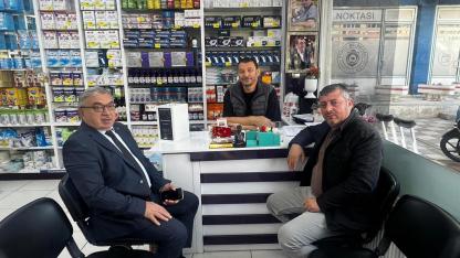 Başkan Özaşkın’dan Şuhut Gönüllüleri Derneği’ne Ziyaret